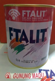 PROMO- CAT MINYAK BESI KAYU BIRU / HIJAU / TOSCA FTALIT KANSAI 1 KG - pi storee