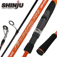 (MAA) (JAPAN TACKLE) ALL JAPAN FUJI JORAN PANCING SPINNING CASTING SHINJU GOROMO (5'6-8ft) (4-7kg MA