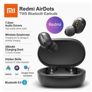 [ READY STOCK ] Xiaomi Redmi AirDots TWS Mi True Bluetooth Wireless EarBuds Basic Earphones Bluetooth 5.0 earbuds