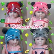 Newborn Baby Face Shield Hats / Face Shield Kids Honey Bear