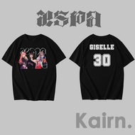 KAIRN - GISELLE AESPA T-SHIRT AESPA TSHIRT/ KPOP T-SHIRT/ FANSMERCH/