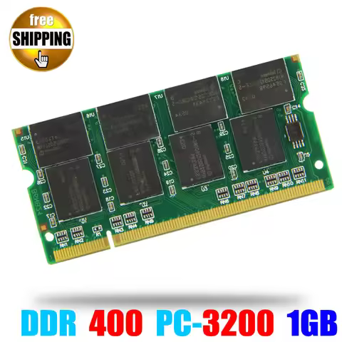 Laptop Memory Ram SO-DIMM PC3200 DDR 400 / 333 MHz 200PIN 1GB / DDR1 DDR400 PC 3200 400MHz 200 PIN F