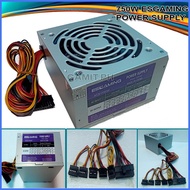 □ ◝ ➝ ESGAMING POWER SUPPLY UNIT(PSU)FREE POWER CORD 700-750WATTS FOR DESKTOP CPU GAMING