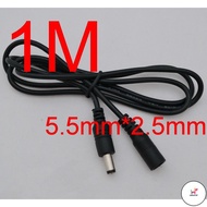 WOW High quality 1PCS CCTV DC Power Extension Cable 1M 100cm / 3FT 3 FT Jack Socket to 5.5mm x 2.5mm
