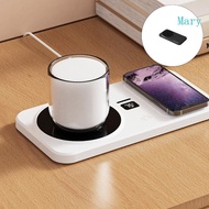 Mary Portable Mug Warmer With 3 Adjustable Temperatures 9V 3A  Charging Station