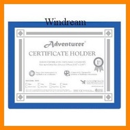 ∦ ➩ ▙ Adventurer Certificate Holder short letter size CH-3 & Adventurer Certificate Holder A4 size
