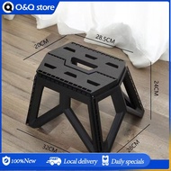 【Local delivery】New Folding Stepping Stool Non Slip Foldable Chair Heavy Duty Portable Chair with Hande for Home Travel