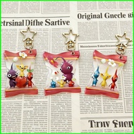 G2P Pikmin Keychain Anime Cartoon Pendant Durable Charm For Backpacks & Keys P2G