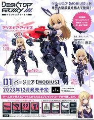 [預訂2023年12月] Megahouse DESKTOP ARMY 愛麗斯神盾武裝-Verginia Mobius DESKTOP ARMY ALICE GEAR AEGIS VIRGINIA【M