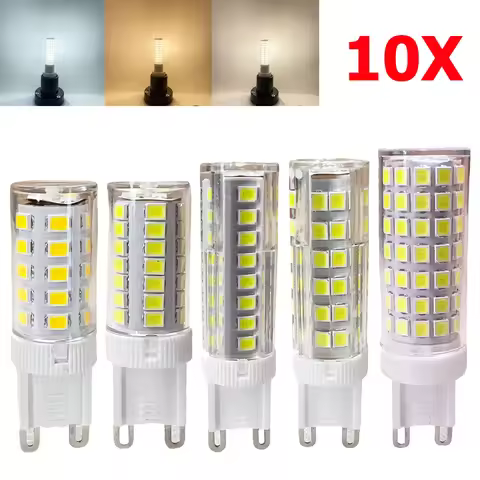 10/20 pcs 7W 9W 12W 15W 18W LED Light Bulb G9 220V 2835SMD Corn Bulbs 3000K 4500K 6500K White Lamp f