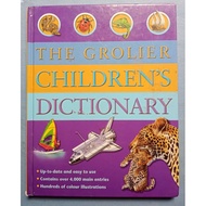 preloved THE GROLIER CHILDREN'S DICTIONARY hardcover