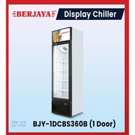 Berjaya Display Chiller (1 Door) BJY-1DCBS360B | Refrigerator Chiller Showcase for Beverage, Cake, D