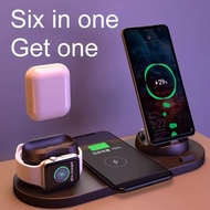 Wireless Charger 6 in 1 for IPhone Apple Watch Airpods