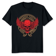 Tempus Fugit Memento Mori Latin Memen To Mori Skull Vintage T-Shirt