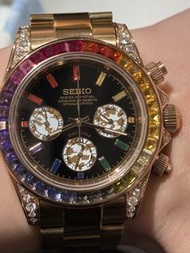 客製化精工機芯改裝機械手錶 / DM查詢訂製 / Seiko mod