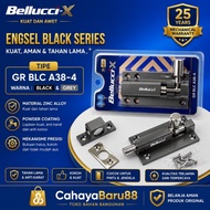 Bellucci A38-4 Black Latch | Bellucci A38-4 Black Slot Latch | GR BLC A38-4 BLK