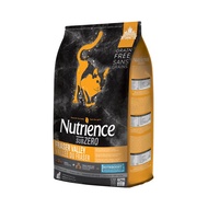 【Nutrience 紐崔斯】 SUBZERO黑鑽頂極無穀貓+凍乾系列-火雞肉+雞肉+鮭魚口味-5kg 