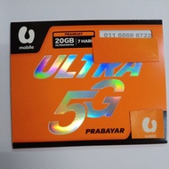 Umobile Vip number 011-68666722