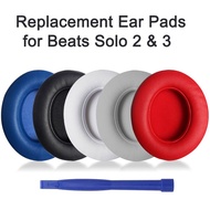 Replacement Ear Pads for Beats Solo 2 Solo 3 - Replacement Ear Cushions Memory Foam Earpads Cushion 