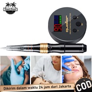 1 Set Tattoo Rotary Pen Kit 17 Gear Speed Adjustable Digital Wireless Power Digital LED Display Mesi