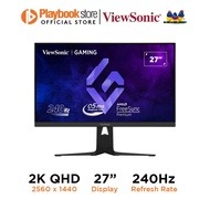 ViewSonic XG2736-2K 27" 2K QHD 2560 x 1440 240Hz IPS Technology 0.5ms Gaming Monitor