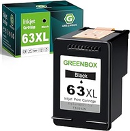 GREENBOX Remanufactured Ink Cartridge 63 63XL for HP Envy 4520 4516 Officejet 4650 3830 3831 4655 Deskjet 1112 3632 2130 2132 Printer (1 Black)
