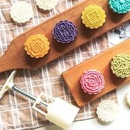 Mooncake Mold / Snowskin Mold / mooncake mold 100gr - 6 Motifs - 75gr