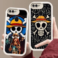 Case for OPPO A12 A5S A1K F5 A12E A7 F9 F7 A3S A5 A12s Pro Soft White E1 Logo One Piece