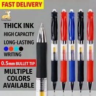 K35 Retractable Gel Ink Pen 0.5MM Wholesales Borong Economy Gel Pen Refillable Student & Office Use