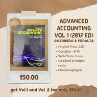 Advanced Accounting Vol 1 (2017 ed) by Guerrero &amp; Peralta