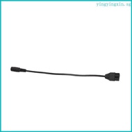 YIN DC5521 to 12V 4Pin Case Fan Power Converter for Computer Fan Upgraded DC5521 Power Converter Lin