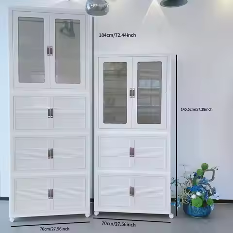 27.56 Inches 1 Pcs Folding Wardrobe + 3 Pcs Folding Boxes Easy Installation Wardrobe Hanging Storage