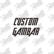 Garskin Sticker Inner Sticker Centa B80 Centaurus 1 Own Precision Custom Label