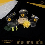 Yen Plain Acrylic Ring Holder Engagement Ring Holder Acrylic Ring Holder