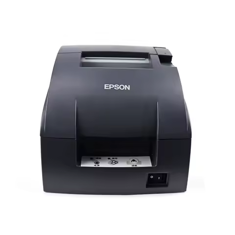 90% New Epson TM-U288D Impact Printer with RS232 Serial Port Dot Matrix Recepit Printer Kitchen bar 