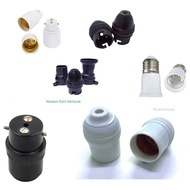 BULB HOLDERS / LAMP HOLDER / WEDGE HOLDER / E27 TO E27 HOLDER / B22 TO E27 ADAPTOR CONVERTER