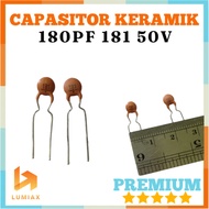 Capacitor 180 pf 180pf 181 50v ceramic capacitor ceramic capacitor