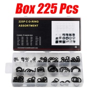 CASTA O Ring Seal NBR Set 1200 Pcs + 225 Pcs Dalam Box Organizer Karet Tahan Oli & Panas Cocok untuk