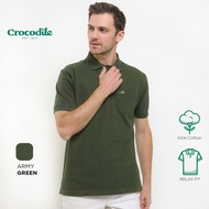 Crocodile COLE - Kaos Kerah Pria Men Polo Original Relax fit - Katun