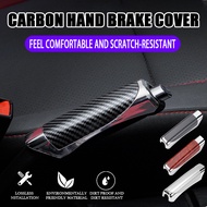 Carbon Fiber Protector Hand Brake Cover SUV Universal Cover Decoration Handbrake Decor