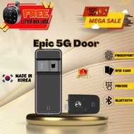 [CHEAPEST DIGITAL DOOR LOCK & SG BEST SELLER] Epic 5G Fingerprint Digital Door Lock (Made in Korea)