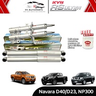 KYB RS ULTRA Nissan Navara D40 / D23 (2004-2015), NP300 (2016-2025) Front (Depan) & Rear (Belakang) 