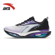ANTA/ANTA Wormhole Running Shoes Men's Shoes Cushioning Breathable Mesh Sports Shoes Anti-slip Train