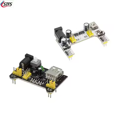 mb-102 Breadboard Power Supply Module /mb102 white Breadboard Dedicated Power Module 2-way 3.3V 5V M