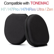 For TONEMAC H7 / H7Pro / H7HiRes Ultra / Zen Portable Headset Travel Case Shockproof Hard Shell Stor