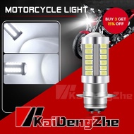 White Motorcycle Bulb 1Pc 33SMD H2/P15D/T19 LED Headlight Bulb