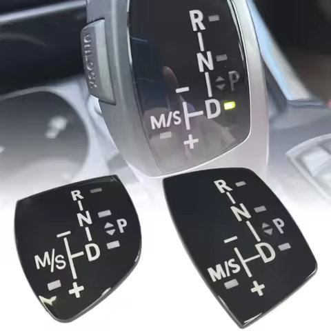 Auto Gear Shift Knob Panel Sticker For BMW 1-7 Series F Chassis F10 F11 F01 F02 X1 X3 X4 X5 X6 M3 M5