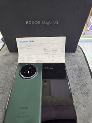 Honor magic V3 12+512GB香港行貨有蘇寧單,保養日期至:11-7-2027