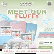 Alphajoy FLUFFY Bamboo Terry Waterproof Fitted Padded Sheet Baby Crib Mattress Topper Mattress Prote