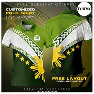 2025 Summer New Design Polo shirt for men Suitable for Business official uniform Full sublimation Fa